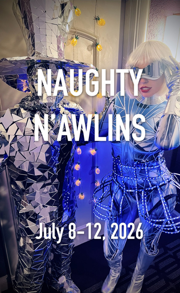 Naughty N'awlins 2026 event flyer