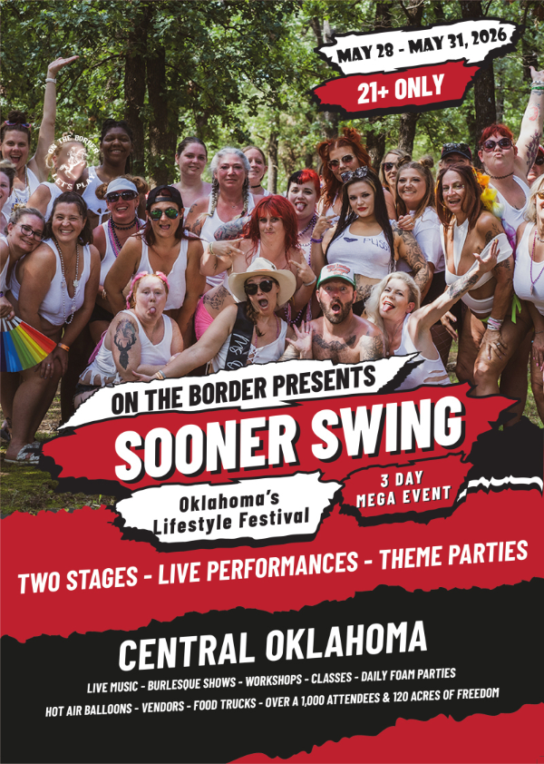 The Ultimate Adult Summer Camp - Sooner Swing 26 event flyer