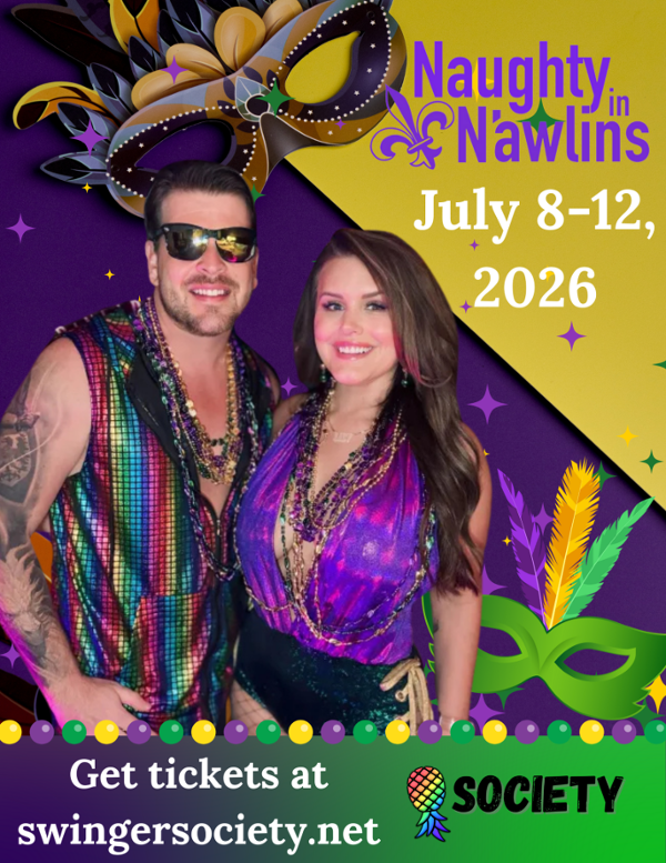 Naughty N'awlins 2026 event flyer