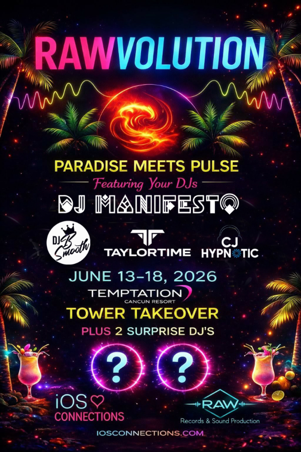 RAWvolution - Temptations Tower Takeover event flyer