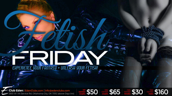 OKC Fetish Friday event flyer