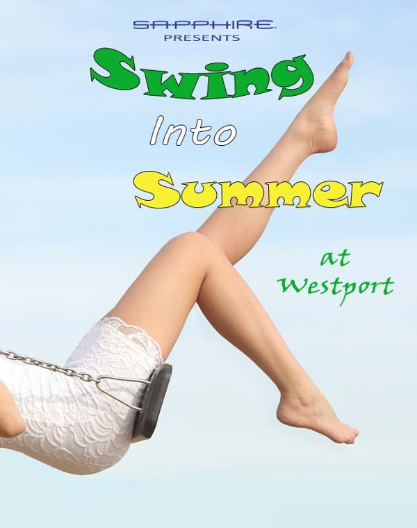 Swing into Summer Take-Over event flyer