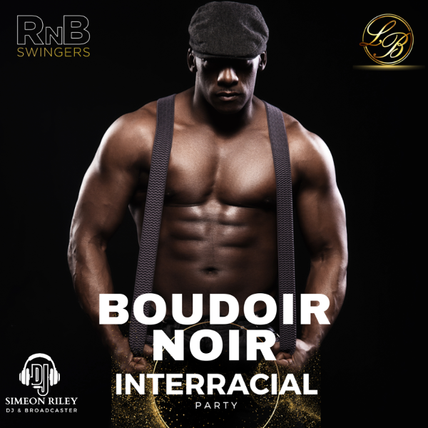 BOUDOIR NOIR event flyer
