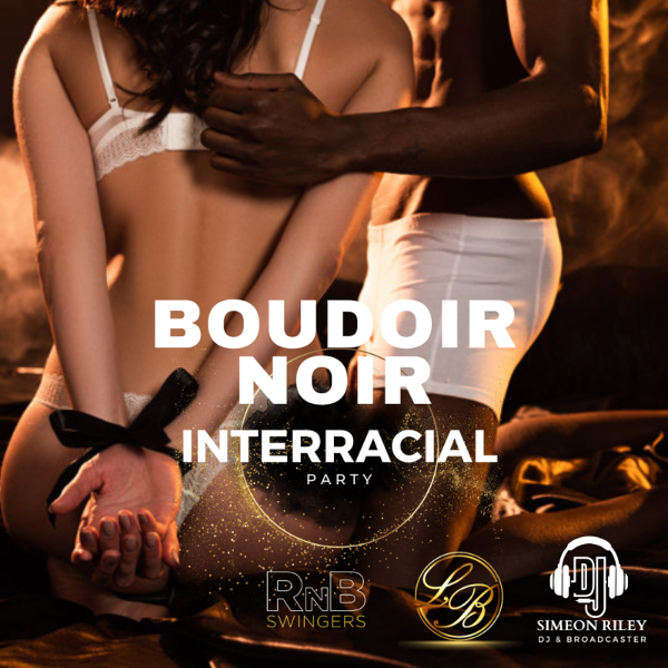 BOUDOIR NOIR event flyer