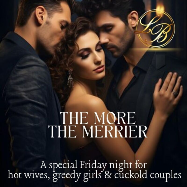 THE MORE THE MERRIER! event flyer