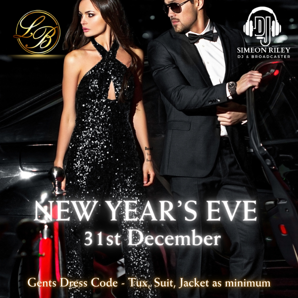NEW YEAR'S EVE PARTY event flyer