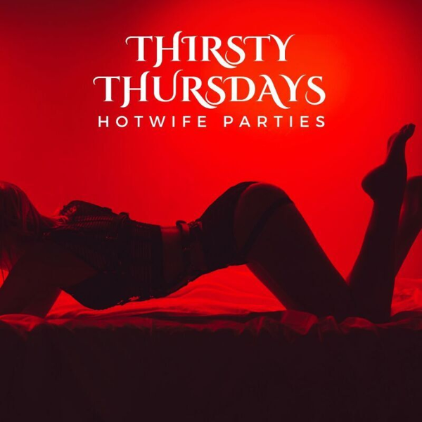 THIRSTY THURSDAY event flyer