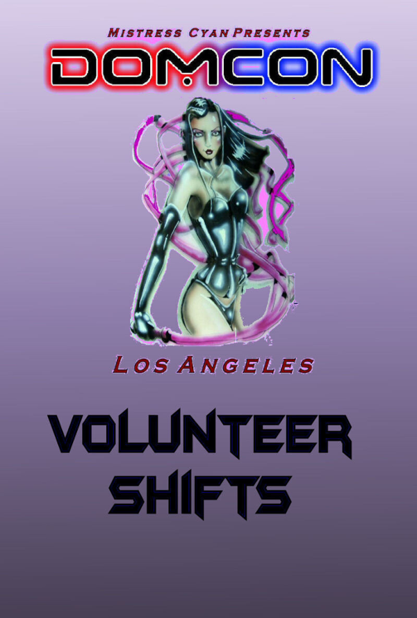 DomCon LA 2026 Volunteer Sign-Up Page event flyer