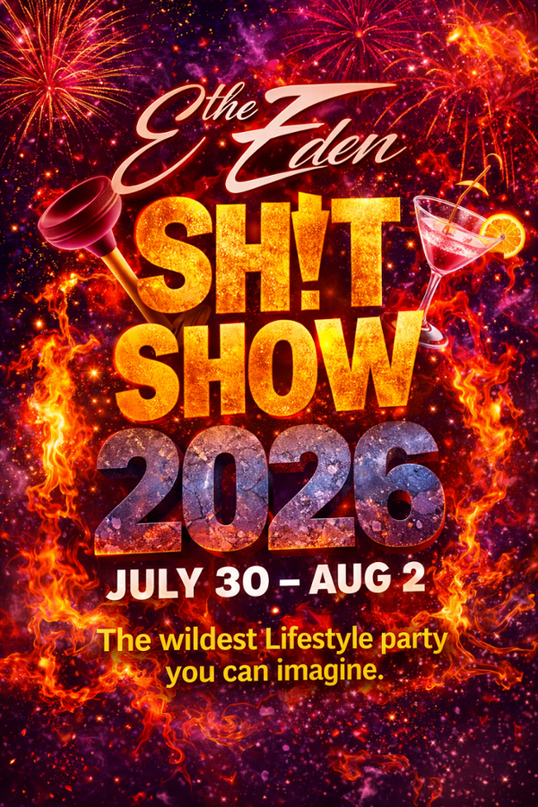 The Eden Sh!t Show 10th Annual event flyer