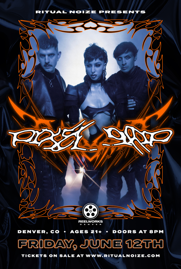 PIXEL GRIP event flyer