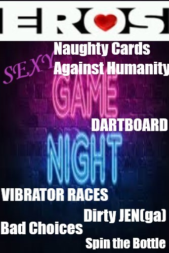 SEXY Game Night event flyer