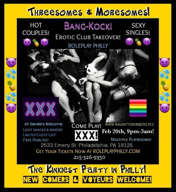 RolePlay's Bang-Kock! event flyer