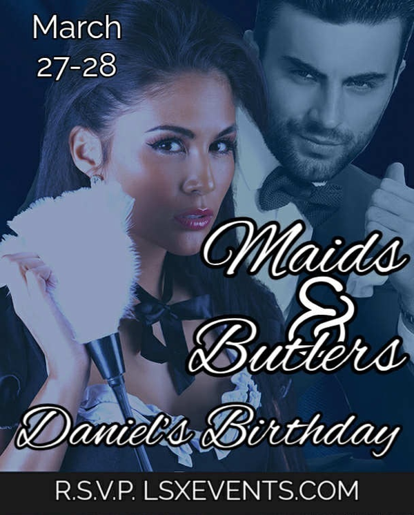 Maids & Butlers event flyer