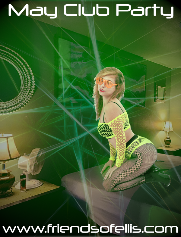 May Club Party event flyer