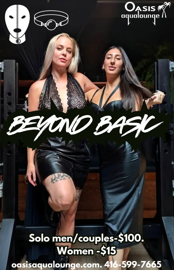 Beyond Basic BDSM event flyer