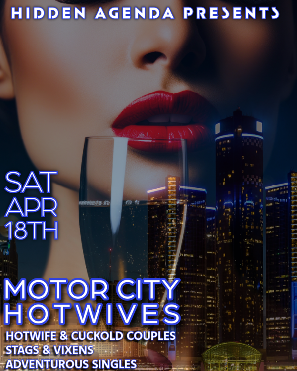 MOTOR CITY HOTWIVES event flyer