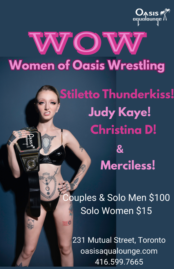 WOW - It's ON! event flyer