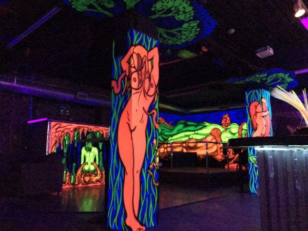 3D Blackout:Ultimate UV Experience event flyer