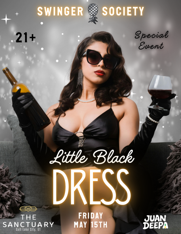 Little Black Dress event flyer
