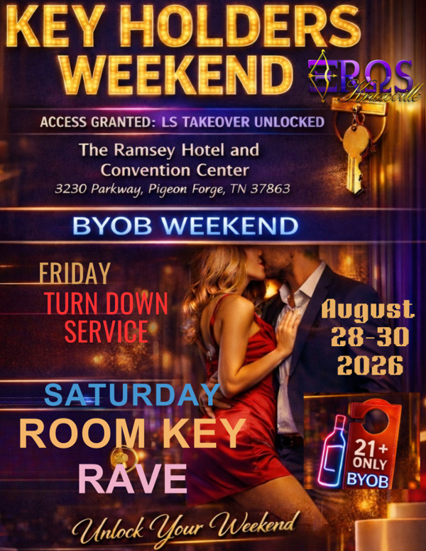 Key Holders Weekend event flyer