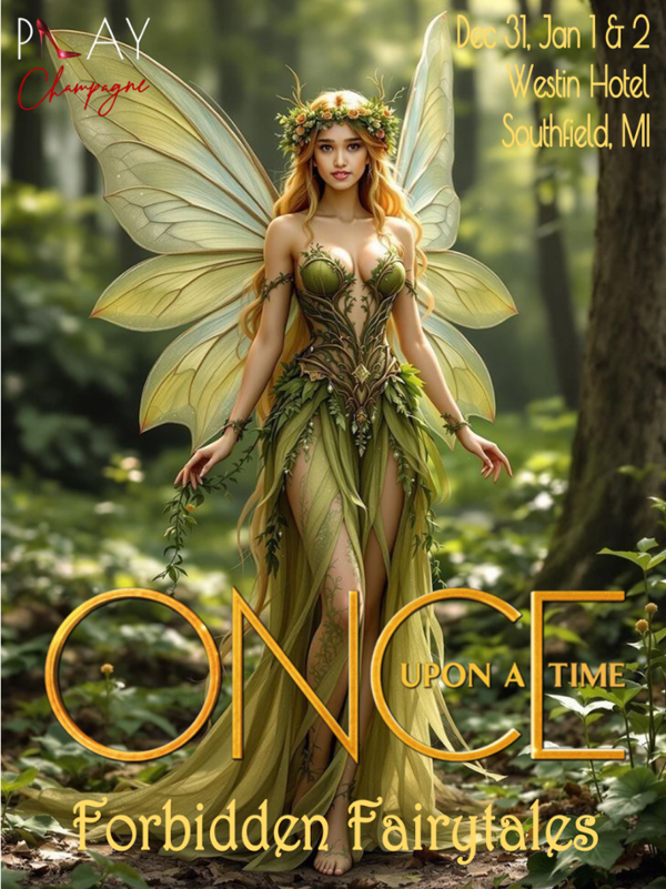 Once Upon a Time: Forbidden Fairytales event flyer