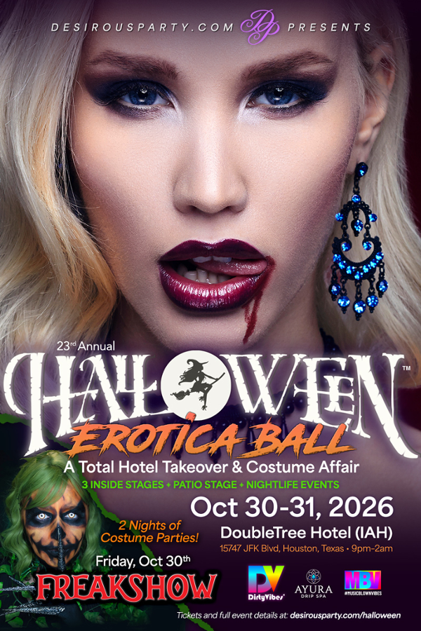 Halloween Erotica Ball - 23rd Annual event flyer