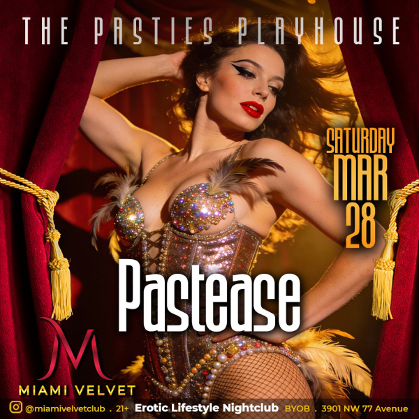 THE PASTIES PLAYHOUSE event flyer