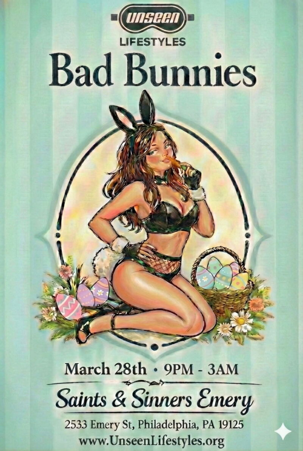 S&S Philly Welcomes Unseen Lifestyles event flyer