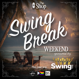 Swing Break Weekend event flyer