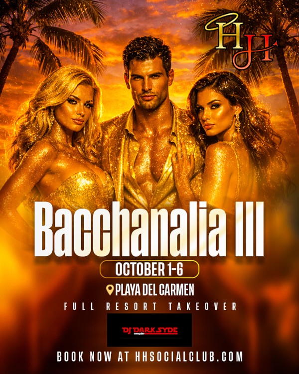 Bacchanalia III event flyer