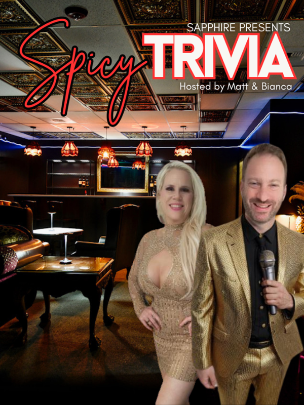 Spicy Team Trivia - "Friends" event flyer