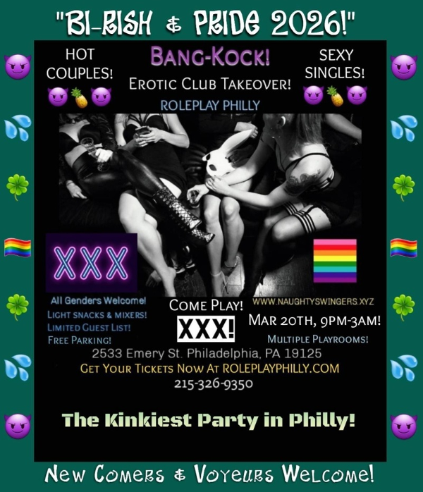 RolePlay Philly Presents Threesomes & Moresomes event flyer