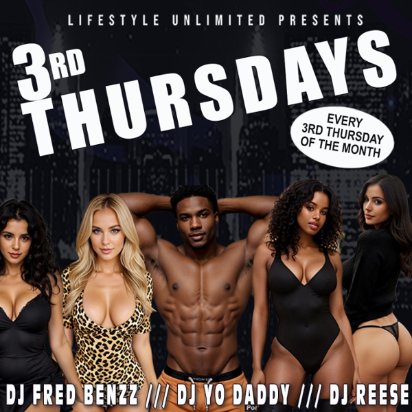 colette Dallas Third Thursdays event flyer