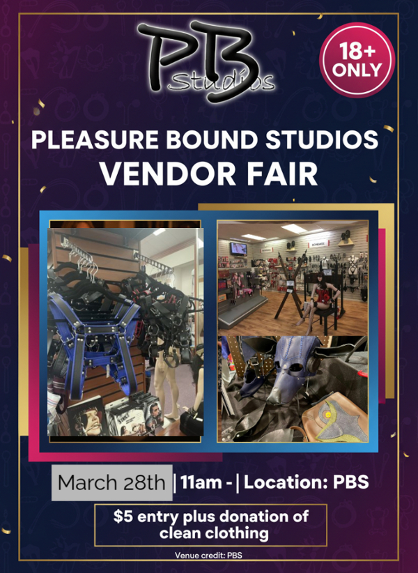 Spring Vendor Fair event flyer