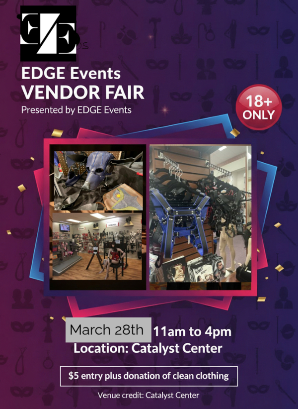 Spring KINK Vendor Fair event flyer