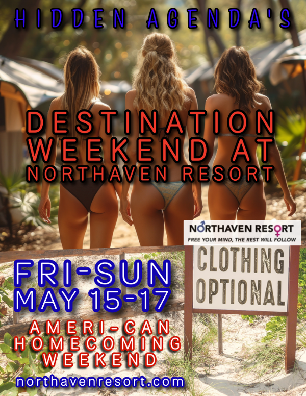 Destination Weekend at Northaven Resort event flyer