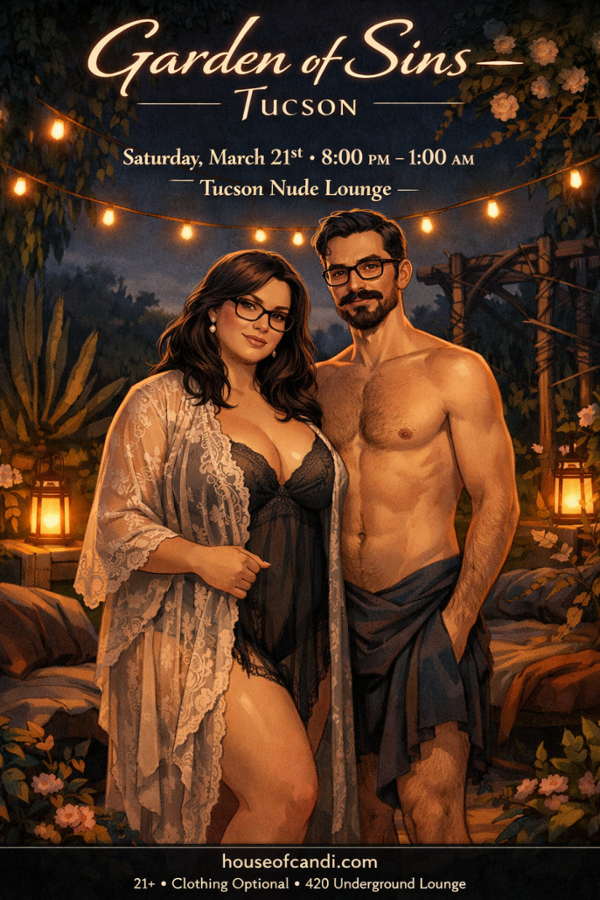 Garden of Sins Tucson Play Party event flyer