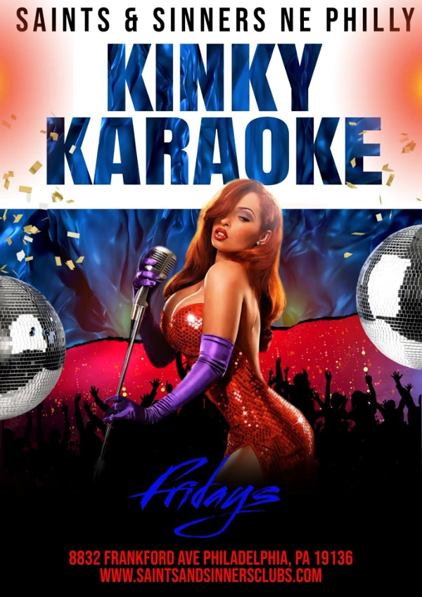 S&S NE Philly's Kinky Karaoke Night event flyer