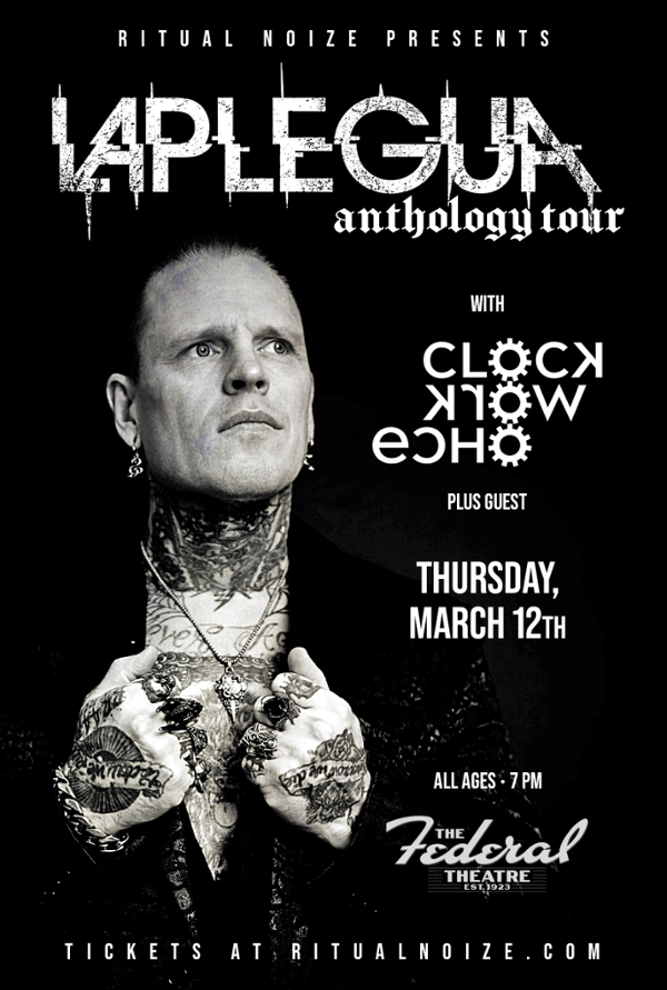 LAPLEGUA event flyer