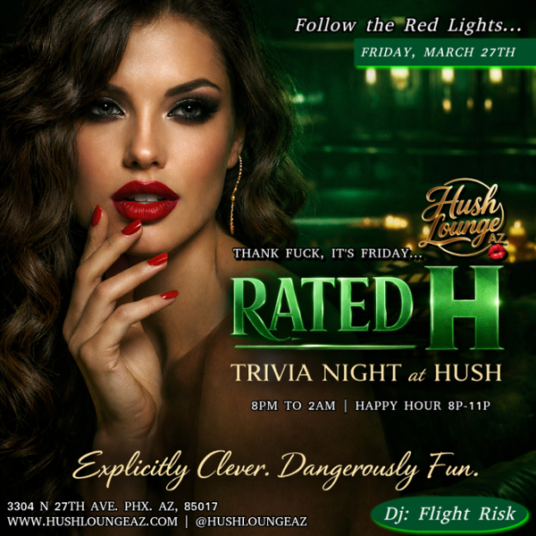 T.F.I.F. | TRIVIA NIGHT - RATED H event flyer