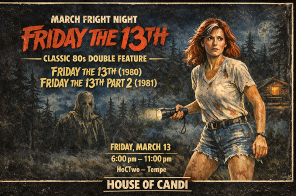 Tempe Fright Night Friday 13th Edition event flyer