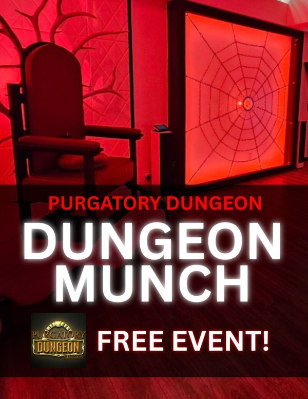 Dungeon Munch event flyer