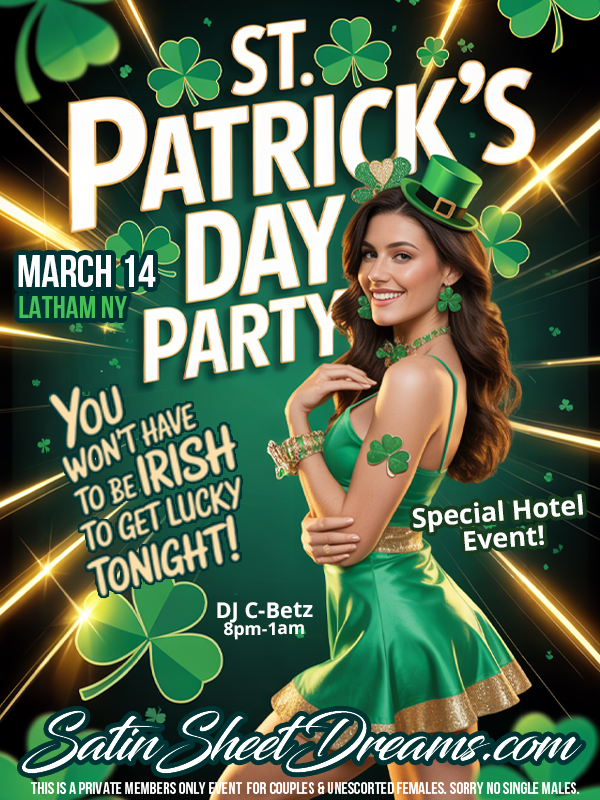 St Patrick's Day Party event flyer