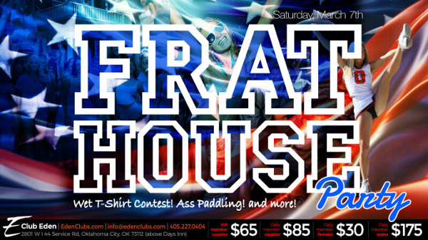 OKC Frat Party event flyer