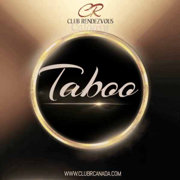 Taboo- Friday ~ Calgary event flyer