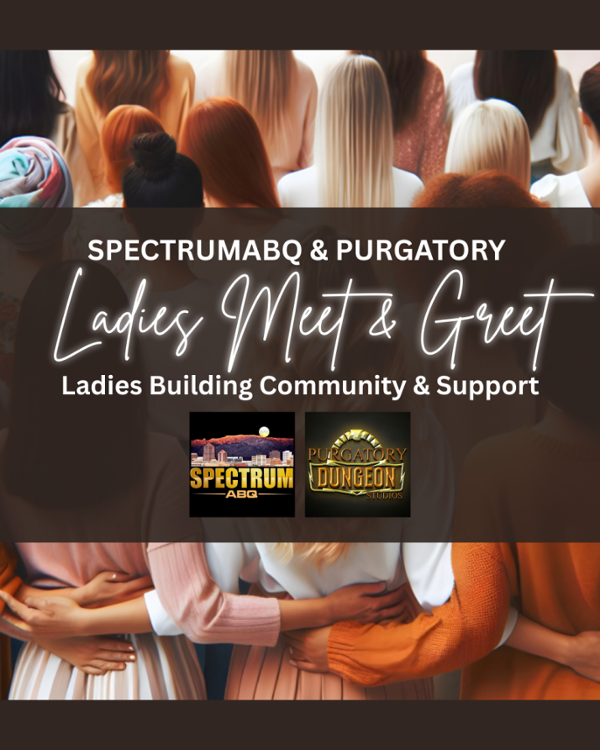 Ladies and Meet and Greet event flyer