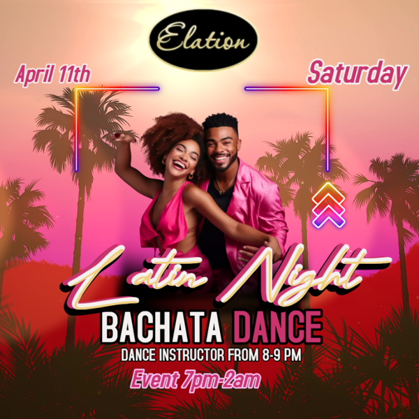 Latin Night event flyer