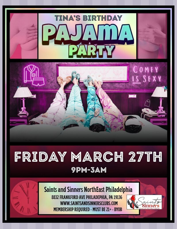 S&S NE Philly Celebrates Tina's Birthday event flyer