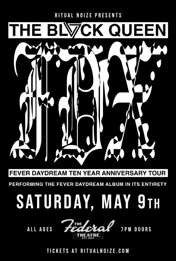 THE BLACK QUEEN event flyer