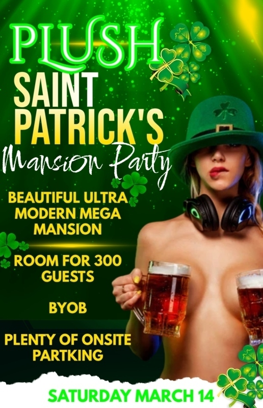 St. Patty's Party - We're all gonna get LUCKY!